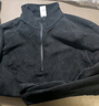 迪卡侬男式山地徒步摇粒绒保暖夹克MH100 黑色 4094280 2XL 实拍图