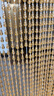 葫芦门帘客厅隔断珠帘水晶流苏帘装饰隔断挂帘子卧室屏风帘免打孔 金香槟 下单 90宽2米高0.8间距111条（防蚊蝇 实拍图