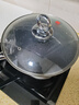 三禾0涂层炒锅无涂层不粘锅304钛不锈钢电磁炉通用炒菜锅30cmLC30S16 实拍图