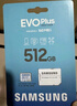 三星（SAMSUNG）512GB TF(MicroSD)存储卡 EVO白卡 适配大疆无人机运动相机Pocket3支持4K视频 读160MB/s写120MB/s 实拍图