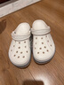 CROCS卡骆驰贝雅卡骆班|205089 白/深蓝-126 41/42(260mm)  实拍图