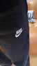 耐克（NIKE）男运动裤 冬季针织加绒锥形休闲裤 温暖舒适 BV2708-010黑 XL 实拍图
