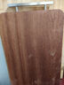 双枪乌金檀木整木菜板 百年龄砧板家用切菜案板抗菌实木菜板45*30*2.5 实拍图