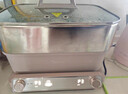 美的（Midea）电火锅钛陶0氟多功能锅不锈钢蒸锅鸳鸯火锅专用锅超薄速沸多功能一体电锅煎烤料理锅DLS332266S 实拍图