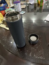 希诺（heenoor）抗菌保温杯316L不锈钢茶杯男带滤网车载水杯XN-9606K深灰色 480mL 实拍图