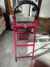 星奇堡 家用梯子工程梯折叠多功能人字梯伸缩室内加厚两用梯子 加厚四步梯-红色 实拍图