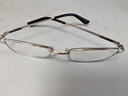 夕阳红老花镜男高清防蓝光全框结实耐用时尚高档老花镜E9106 银色 150度 实拍图