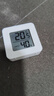 温湿度计婴儿房室内家用车内电子温湿度计迷你便携高精度传感器可壁挂 智能温湿度计-黑色小巧*1 实拍图