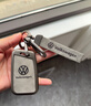 绅创大众钥匙套25款速腾迈腾朗逸帕萨特宝来汽车包扣壳途观L探岳途岳 大众【C款折叠3键】-枪色灰绳 实拍图