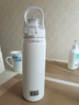 乐扣乐扣（LOCK&LOCK）人鱼线保温保冷杯 316不锈钢男女学生便携运动水杯子720ML白色 实拍图
