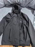 JEEP吉普夹克男秋冬季休闲连帽外套男士宽松冲锋衣服男装 灰色2XL 实拍图