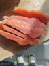 新疆三文鱼 刺身新鲜中段 现切生鱼片国产去皮切片精选400g 海鲜 顺丰，整块发货 400g 实拍图
