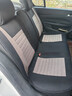 欧玛奴汽车座套四季通用全包围汽车坐垫冬季布艺座垫座椅套适用于 豪华版黑咖色 标致307 308 408 4008 5008 实拍图