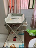 babycare尿布台多功能可折叠新生儿护理台抚触洗澡便携婴儿床-温特绿 实拍图
