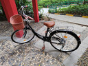 凤凰（Phoenix）自行车成人男女城市通勤变速青少年单车女芭蕾 26英寸钢琴黑 实拍图