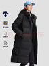 迪桑特（DESCENTE）迪桑特SKI STYLE系列HEAT NAVI男女款长款鹅绒运动羽绒服 女子BK-黑色-D5492SDJ52 M (男170/女165) 实拍图