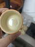 瓷牌茗茶具（cipaiming teaset）哥窑茶杯小号品茗杯家用闻香杯主人杯单杯开片可养功夫茶具配件 《秘色黄哥窑》禅定杯-6个装 实拍图