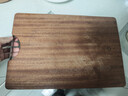 京东京造 菜板 砧案板切菜家用双面实木抗菌 【乌檀整木】40*27*2.5cm 实拍图
