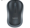 罗技（Logitech）M185鼠标 无线鼠标 办公鼠标 对称鼠标 黑色灰边 带无线2.4G接收器 实拍图