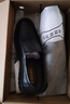 宜驰（EGCHI）新款商务休闲鞋男皮鞋大码套脚头层牛皮中年鞋子 36274 黑色 43 实拍图