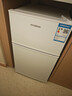 HYUNDAI（韩国现代）小冰箱迷你小型家用冷藏冷冻宿舍出租房办公室双开门二门电冰箱节能省电 68L白【一级能效+租房必备】 实拍图