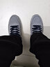 双星八特男鞋运动鞋经典复古跑步鞋秋冬季棉鞋加绒休闲鞋轻便软底男款鞋子 灰色 43 实拍图