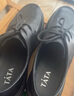 他她（TATA）商务休闲皮鞋男士黑色男鞋子软底爸爸鞋 黑色休闲（系带） 42 实拍图