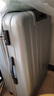 汉客行李箱男拉杆箱女大容量双层拉链密码旅行箱26英寸灰 81升巨能装 实拍图