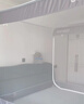 全品屋蒙古包蚊帐架免安装可折叠家用婴儿防摔拉链坐床式宿舍一体式床帘 【单门全底条纹灰】1.5*2.0米M 实拍图