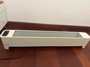 美的（Midea）【APP智能】石墨烯家用踢脚线取暖器 遥控电热电暖器 浴室速热电暖气 节能暖风机全屋升温HDS22LYR 实拍图