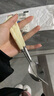 网红奶酪叉子勺子学生餐具不锈钢可爱轻奢高级感上班族家用西餐勺 奶酪勺子 实拍图
