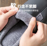 乐拖轻奢 拖鞋女秋冬季保暖居家室内PU防水厚底防滑情侣棉拖鞋女 实拍图