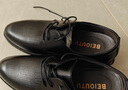 北欧图（BEIOUTU）皮鞋男士正装鞋2025秋冬新款商务休闲舒适职场皮鞋 1781 黑色 43 实拍图