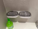 佳帮手肥皂盒壁挂式香皂盒免打孔浴室墙上卫生间可拆卸沥水置物架双层 实拍图
