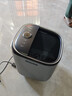 美的（Midea）泡脚桶杀菌洗脚盆加热暖脚电动按摩保暖足浴盆理疗泡小腿可拆洗生日礼物送男女友长辈ZL2雅致灰 实拍图