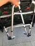 医仑特 助行器老人助力行走器刹车铝合金辅助行走器骨折残疾人可折叠 实拍图