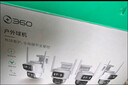 360室外摄像头5C双摄3K 4G版双500万超清双摄家用无线手机远程监控度全景室外摄像头三画面防水夜视 实拍图