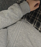 蕉内（Bananain）【刘浩存同款】非常服503Relax男女针织连帽休闲外套百搭显瘦卫衣 【刘浩存同款】中麻灰 M 实拍图