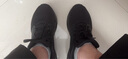 阿迪达斯（adidas）官方舰店男鞋冬季新款运动鞋透气潮流轻便缓震低帮休闲跑步鞋子男 黑武士跑步鞋/缓震透气/主推款 40.5 实拍图