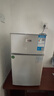 志高（CHIGO）小冰箱迷你小型家用冷藏冷冻两用宿舍出租房用双门办公室电冰箱节能省电 【店长推荐】48L银色【三天约一度电】 实拍图