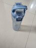 乐扣乐扣（LOCK&LOCK）人鱼线塑料运动水杯夏天便携水壶带刻度提手男女水杯子700ML蓝色 实拍图