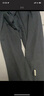 顶峰保罗（Dingfengbaoluo）纯棉休闲裤子男春秋款冬季阔腿宽松直筒工装长裤HM9901黑色4XL 实拍图