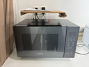 松下（Panasonic）【国家补贴】微波炉家用烤箱多功能平板式智能微烤一体机6档变频大火力一键感温加热22升大容量 黑色【6档火力+变频1000W】GF235Q 实拍图