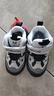巴布豆童鞋冬季保暖儿童运动鞋加绒加厚男童学步鞋106345047黑/浅麻灰26 实拍图