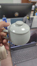 雅瓷汝窑茶杯办公室陶瓷杯子带盖喝茶泡茶杯小青杯礼盒装 汝窑小青杯340ml1只 实拍图