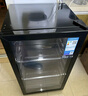 美的（Midea）95升一级能效家用客厅办公室冰吧茶叶饮料水果蔬菜保鲜冷藏红酒柜即食小冰箱JC-98GM(E) 国家补贴 实拍图