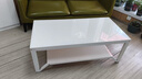凡社茶几客厅 办公室家用沙发茶桌子 钢化玻璃茶几小户型现代简约茶机 实拍图