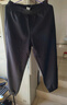 顶峰保罗（Dingfengbaoluo）休闲长裤潮牌宽松直筒裤冬季加绒阔腿工装裤子男HM9901黑色3XL 实拍图