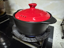 爱仕达（ASD）砂锅陶瓷煲汤锅炖锅2.5L耐高温浅汤煲仔饭锅明火专用RXC25B3WG-O 实拍图