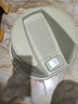 福爱家洗衣盆塑料盆洗脸盆大号一体带搓衣板盆 搓衣服盆 脸盆 实拍图